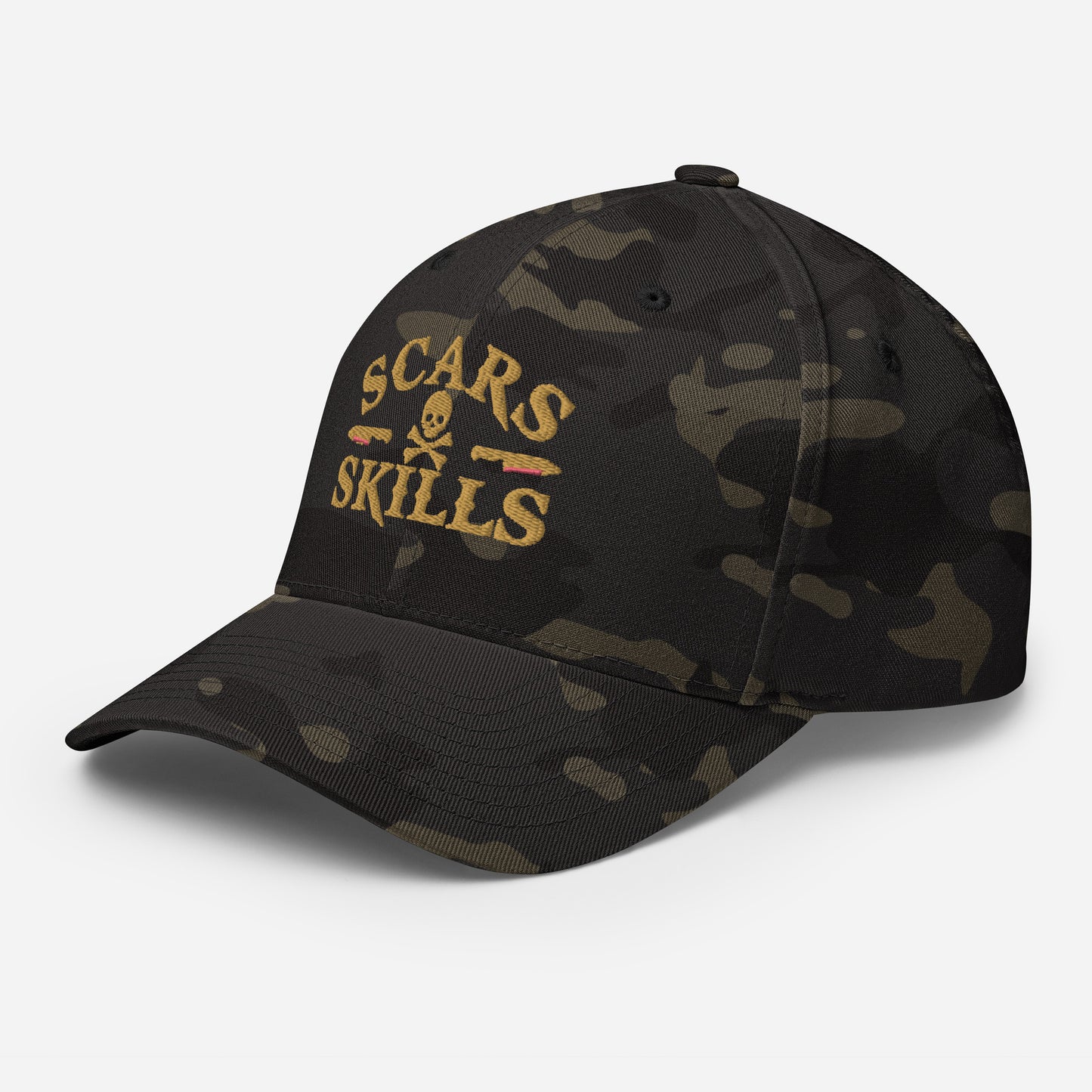 Scars & Skills FITTED Hat [Embroidered]