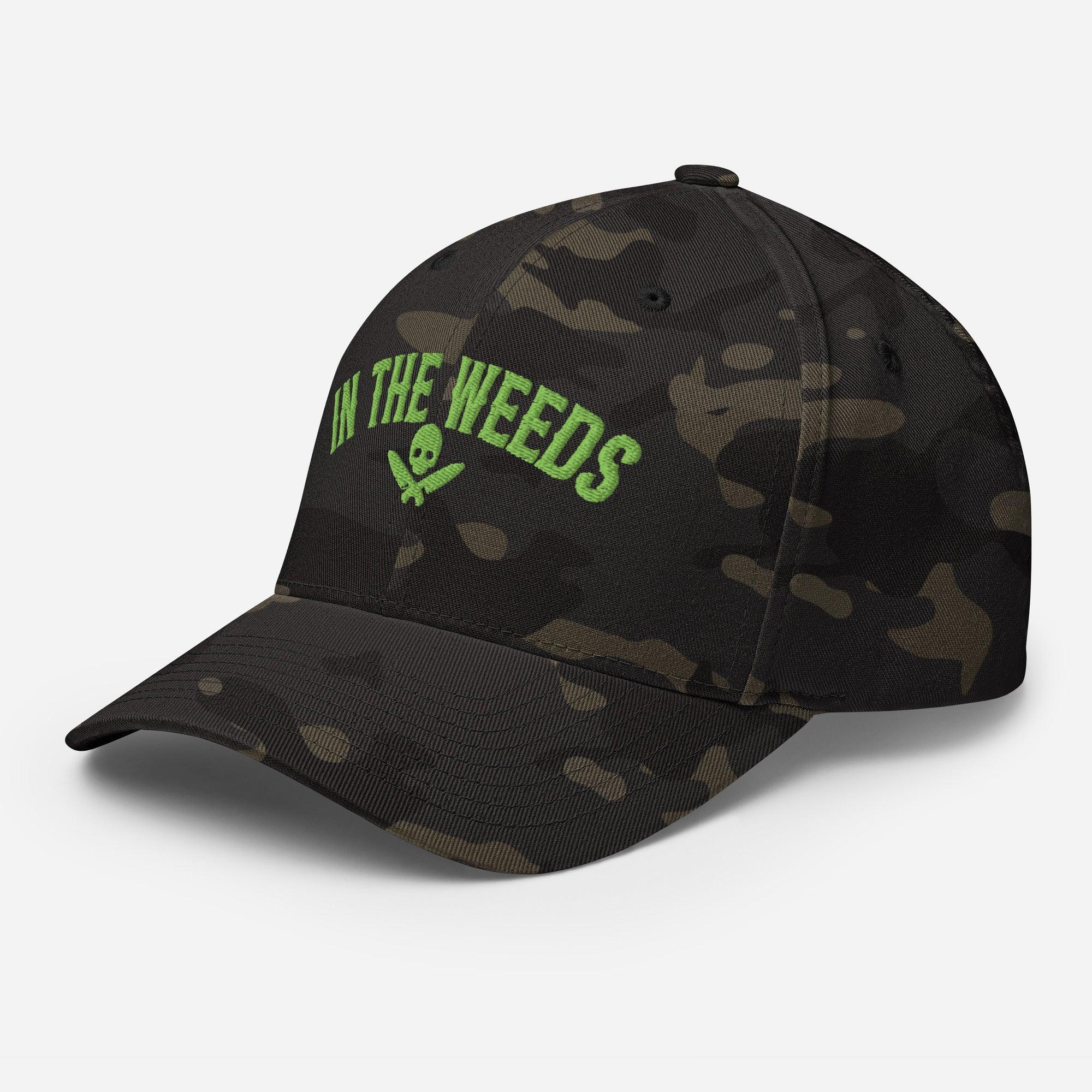 In The Weeds FITTED Hat [Embroidered] - Odd Chef