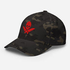 Chef Skull FITTED Hat [Embroidered]