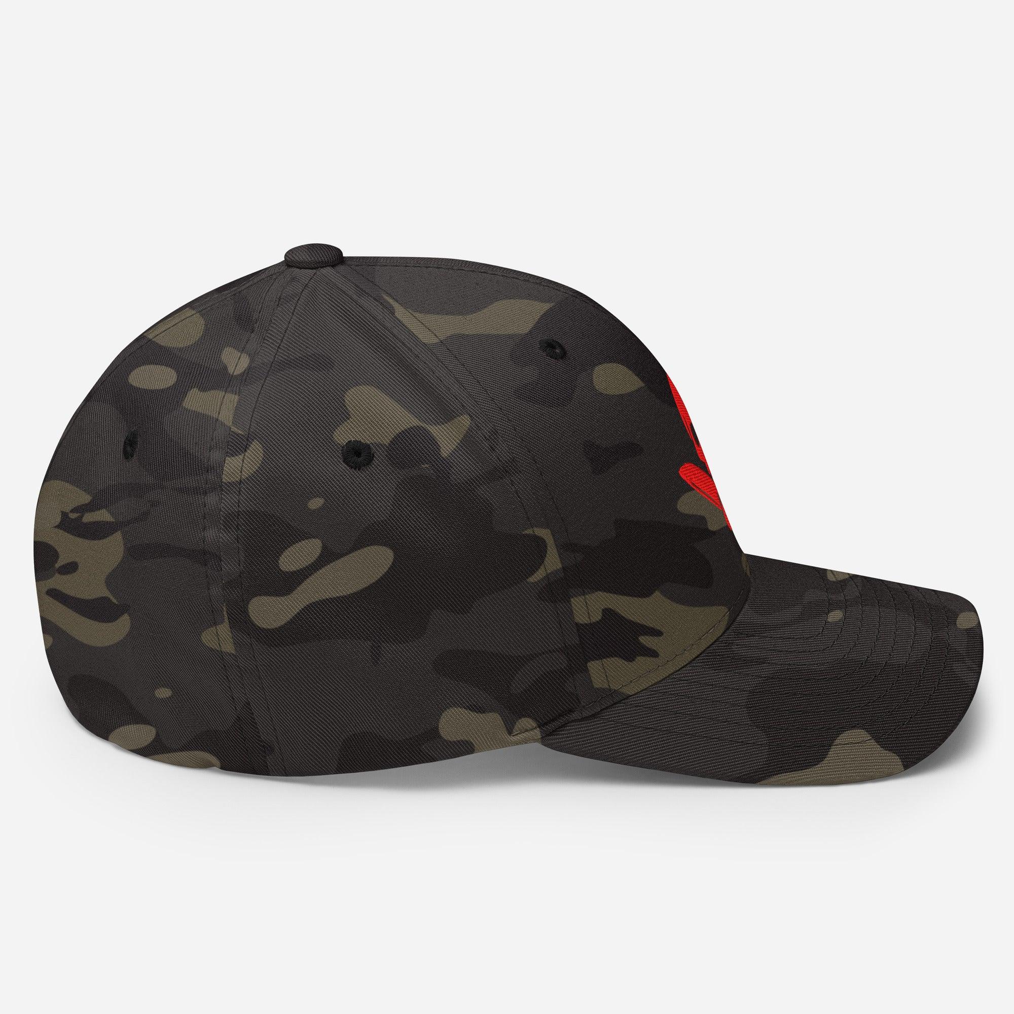 Chef Skull FITTED Hat [Embroidered]
