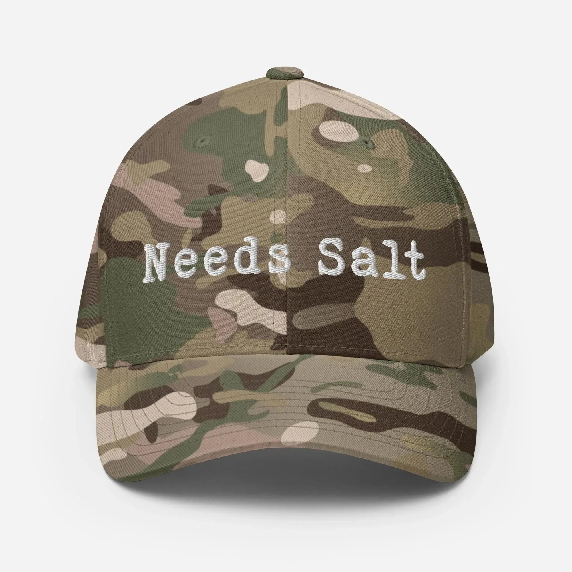Needs Salt FITTED Hat [Embordered] - Odd Chef