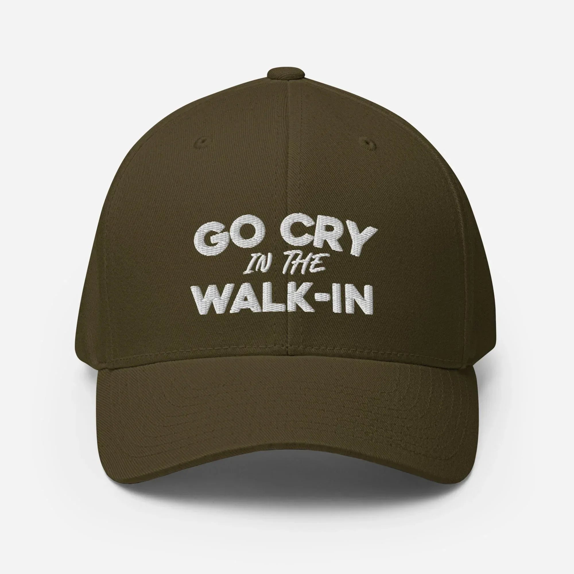 Go Cry in the Walk-in FITTED HAT [Embroidered] - Odd Chef