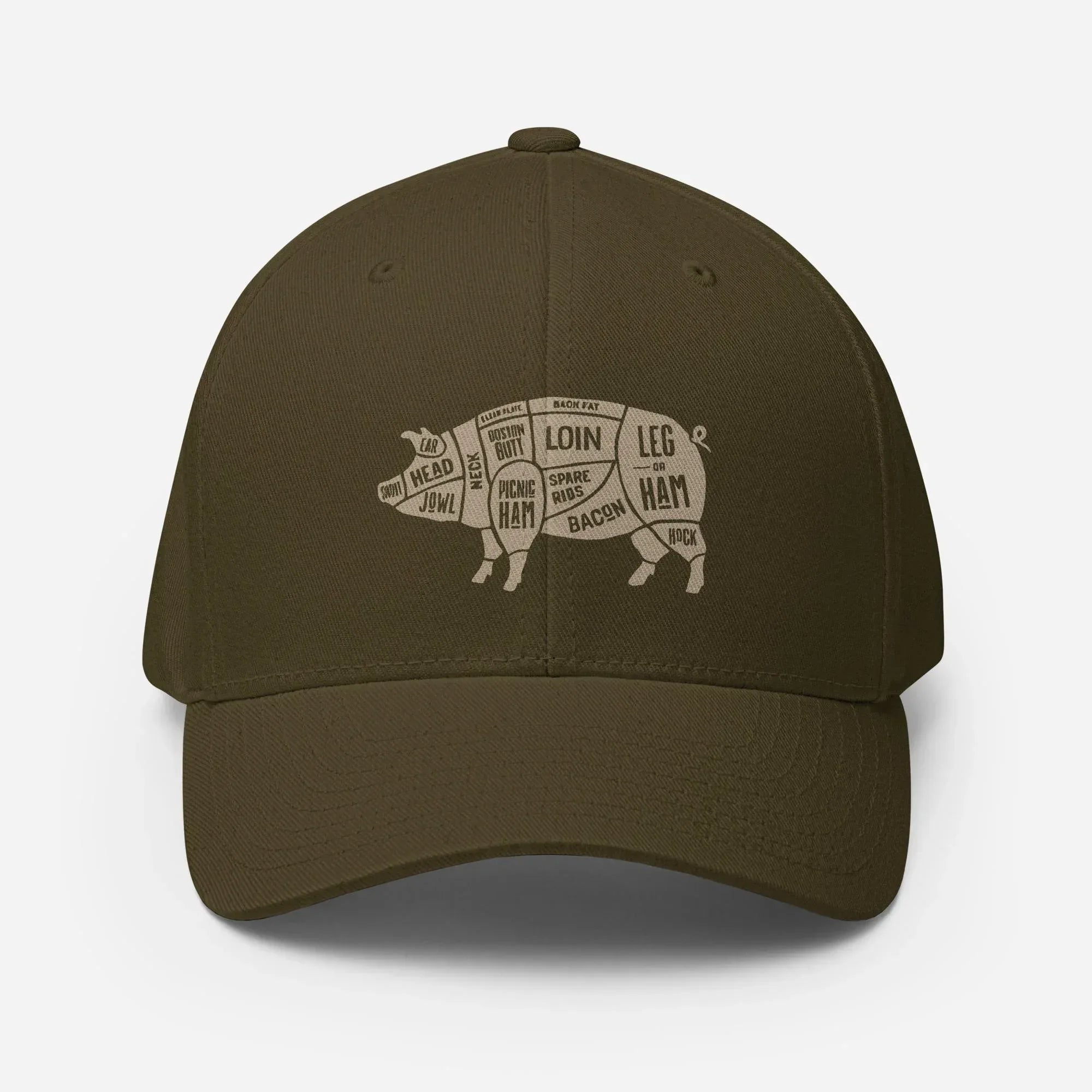 Pork Cuts FITTED Hat - Odd Chef