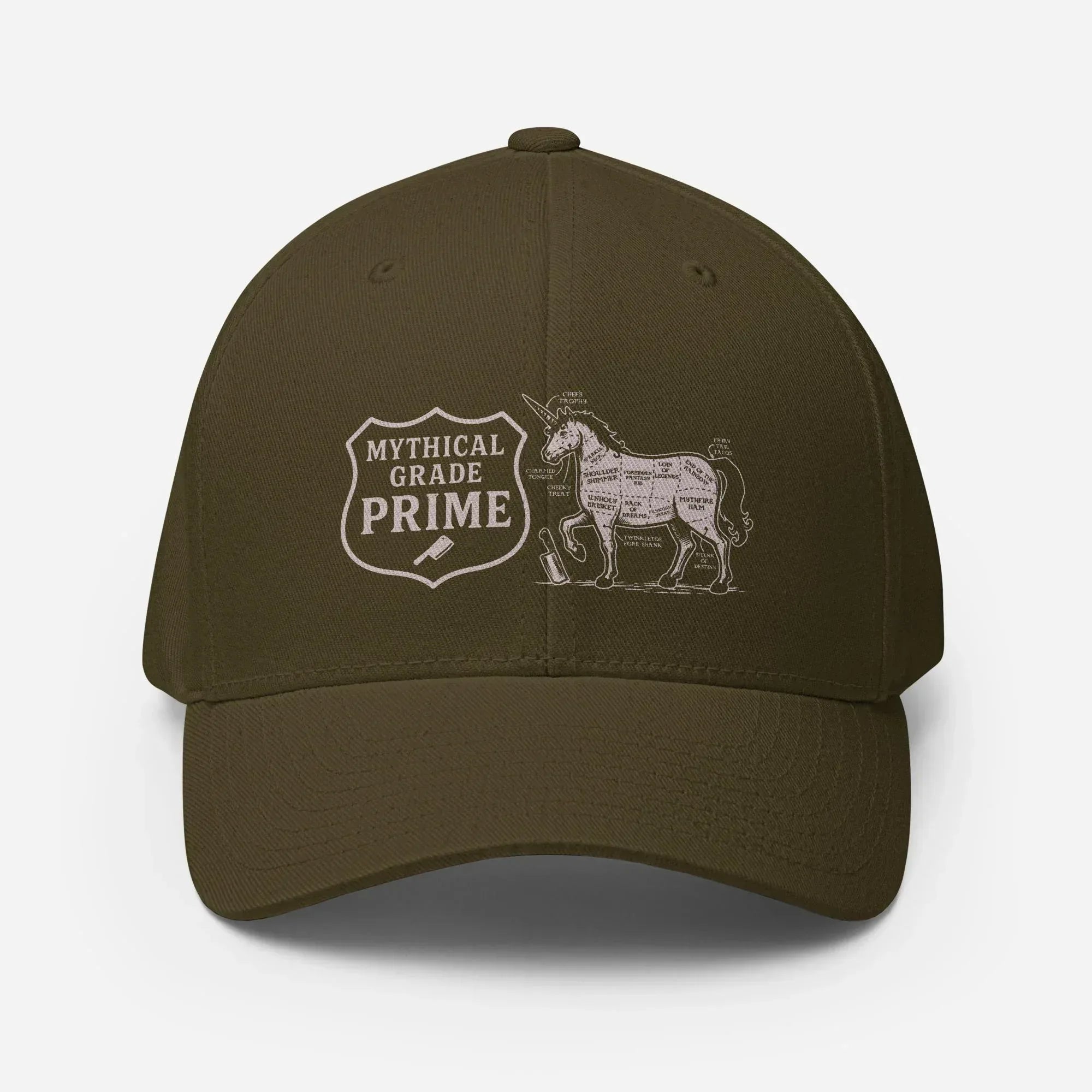 Unicorn Cuts FITTED Hat - Odd Chef