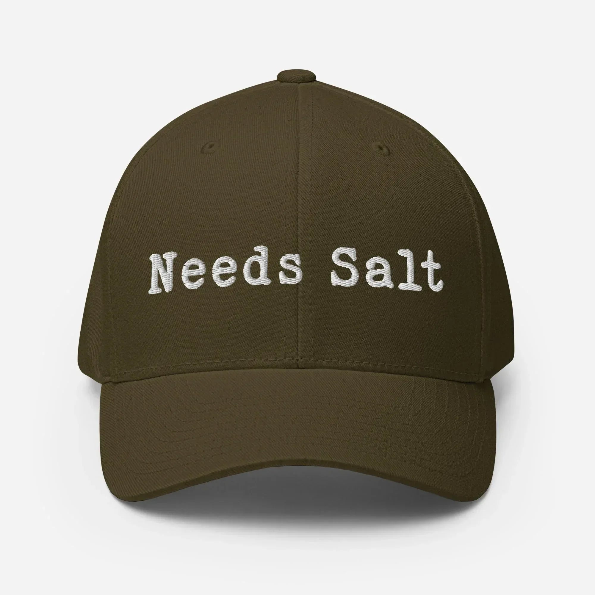 Needs Salt FITTED Hat [Embordered] - Odd Chef
