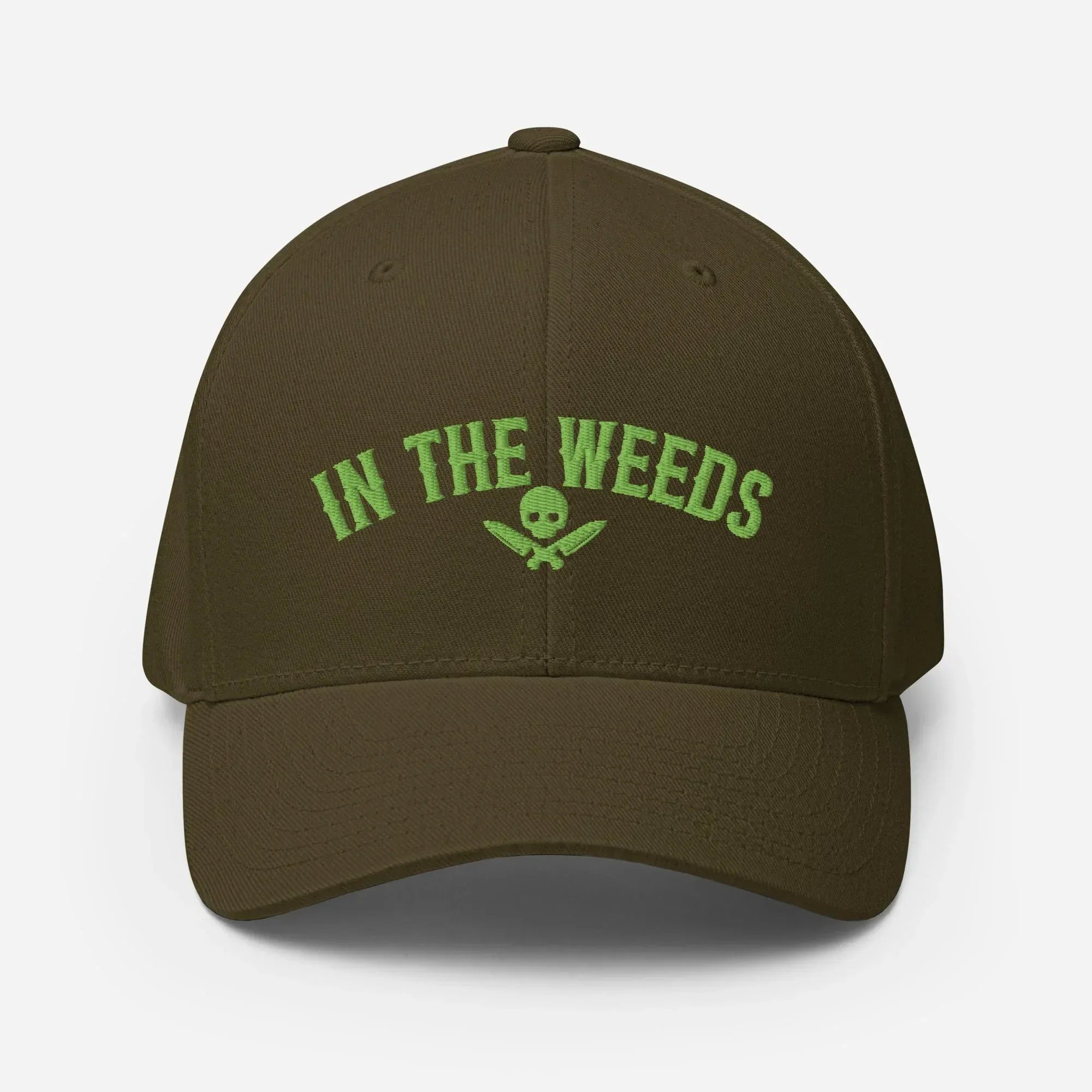 In The Weeds FITTED Hat [Embroidered] - Odd Chef