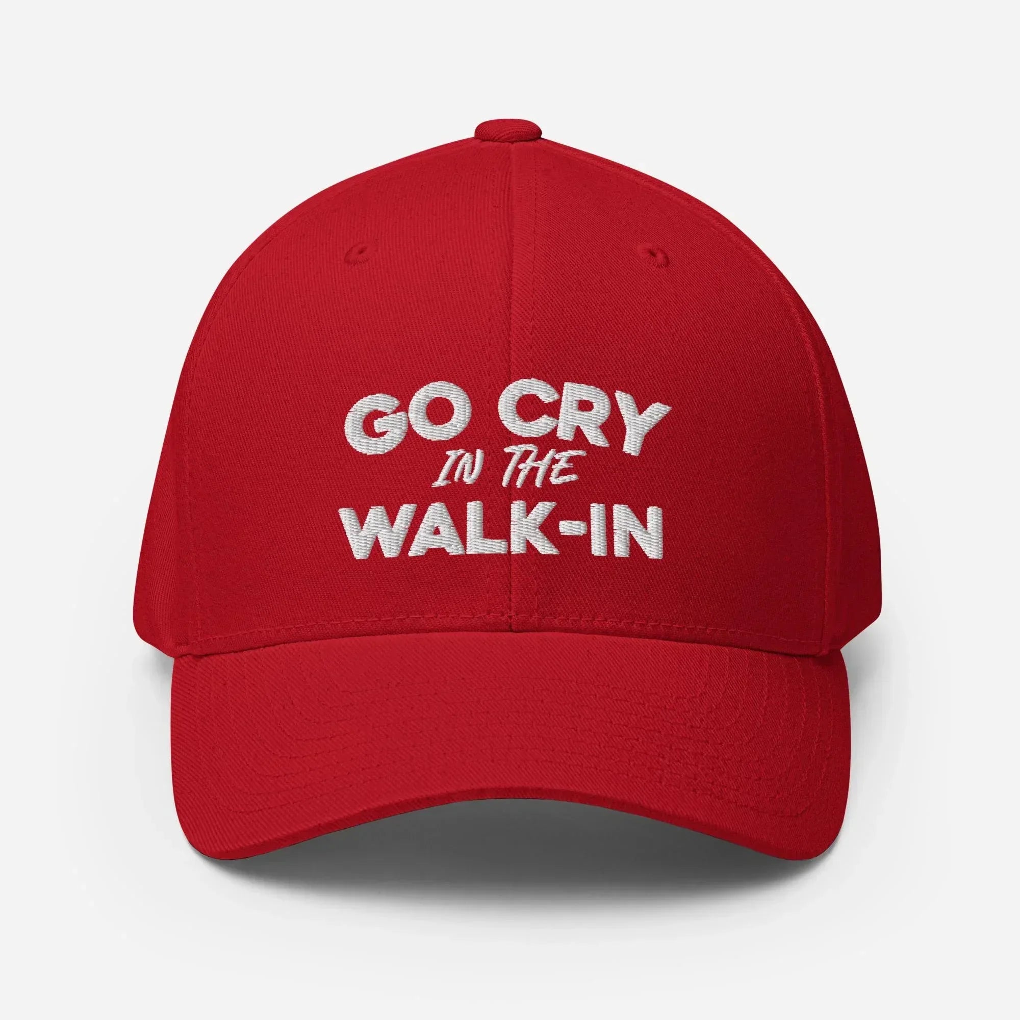 Go Cry in the Walk-in FITTED HAT [Embroidered] - Odd Chef