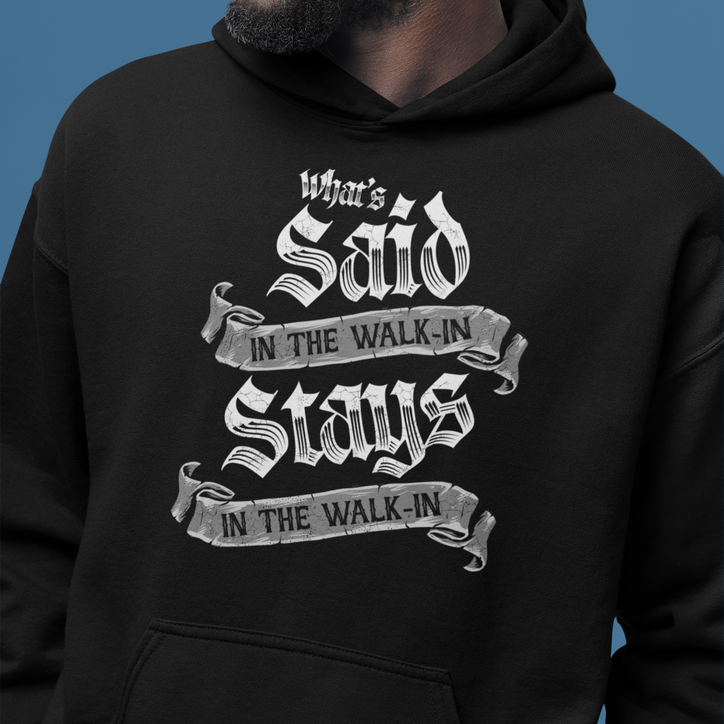 What's Said in the Walkin Unisex Hoodie