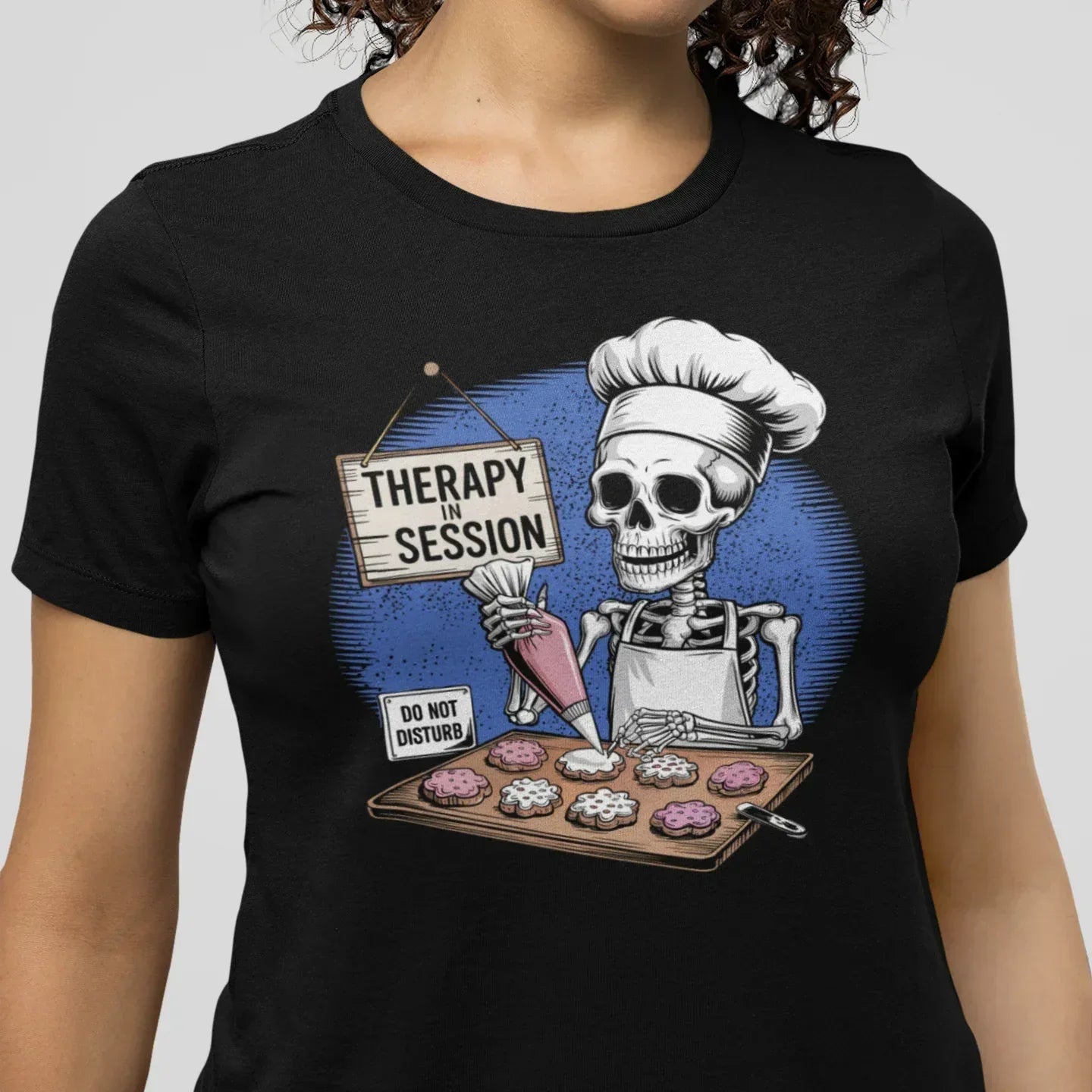 Cookie Therapy Women's Relaxed Tee - Odd Chef