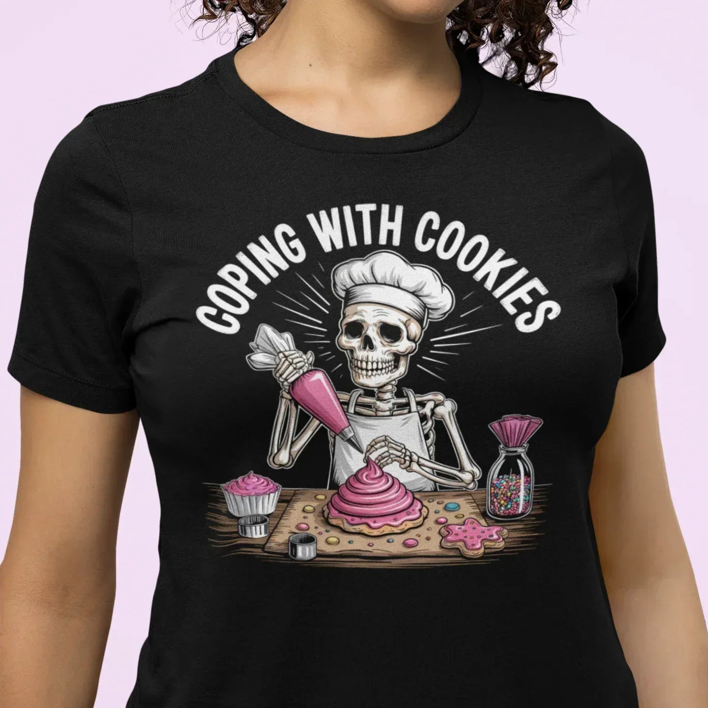 Coping with Cookies Women's Relaxed Tee - Odd Chef