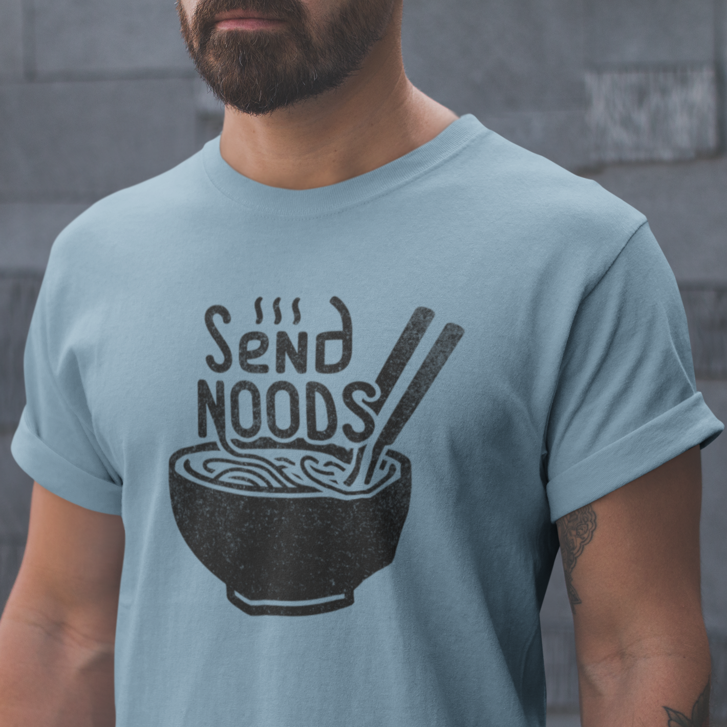 Send Noods Funny Ramen Unisex t-shirt