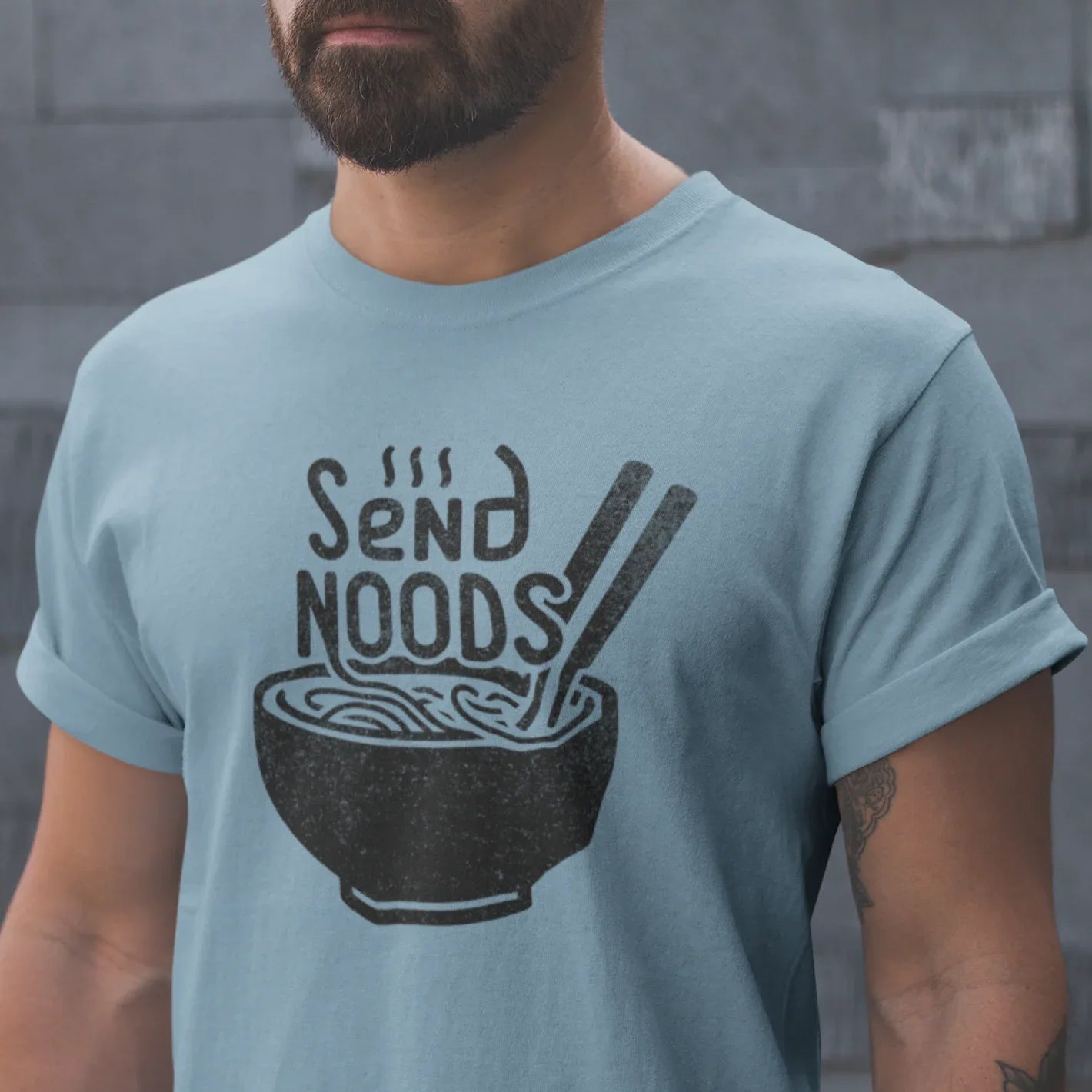 Send Noods Funny Ramen Unisex Tee - Odd Chef