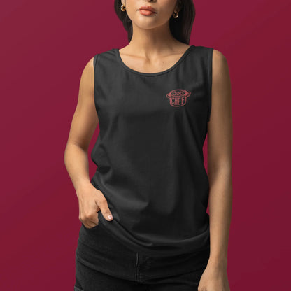 Odd Chef Skull BACK PRINT Premium Unisex tank