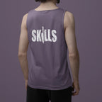 Skills BACK PRINT Premium Unisex tank