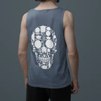 Skull Kitchen BACK PRINT Premium Unisex tank