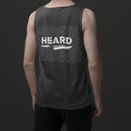 Heard Kitchen Phrase BACK PRINT Premium Unisex tank