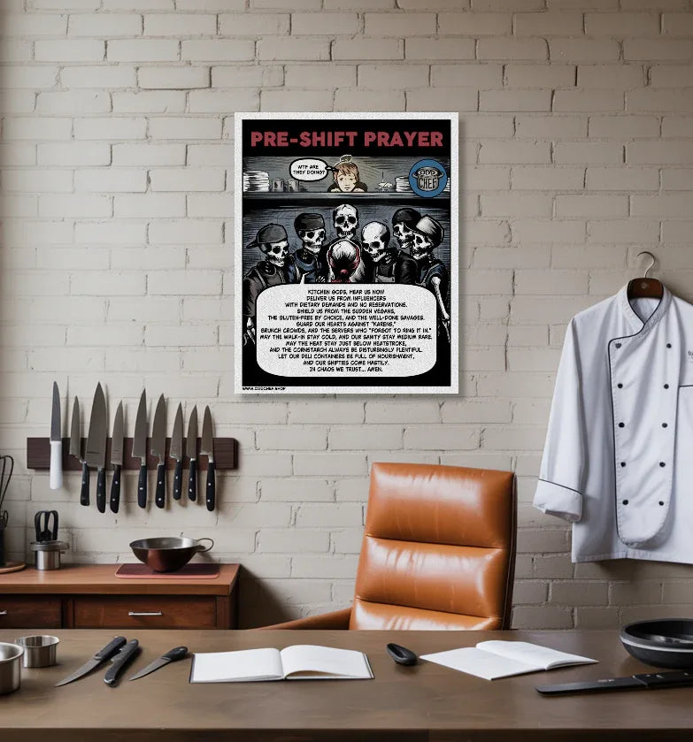 Odd Chef Comic #9 Poster - Odd Chef