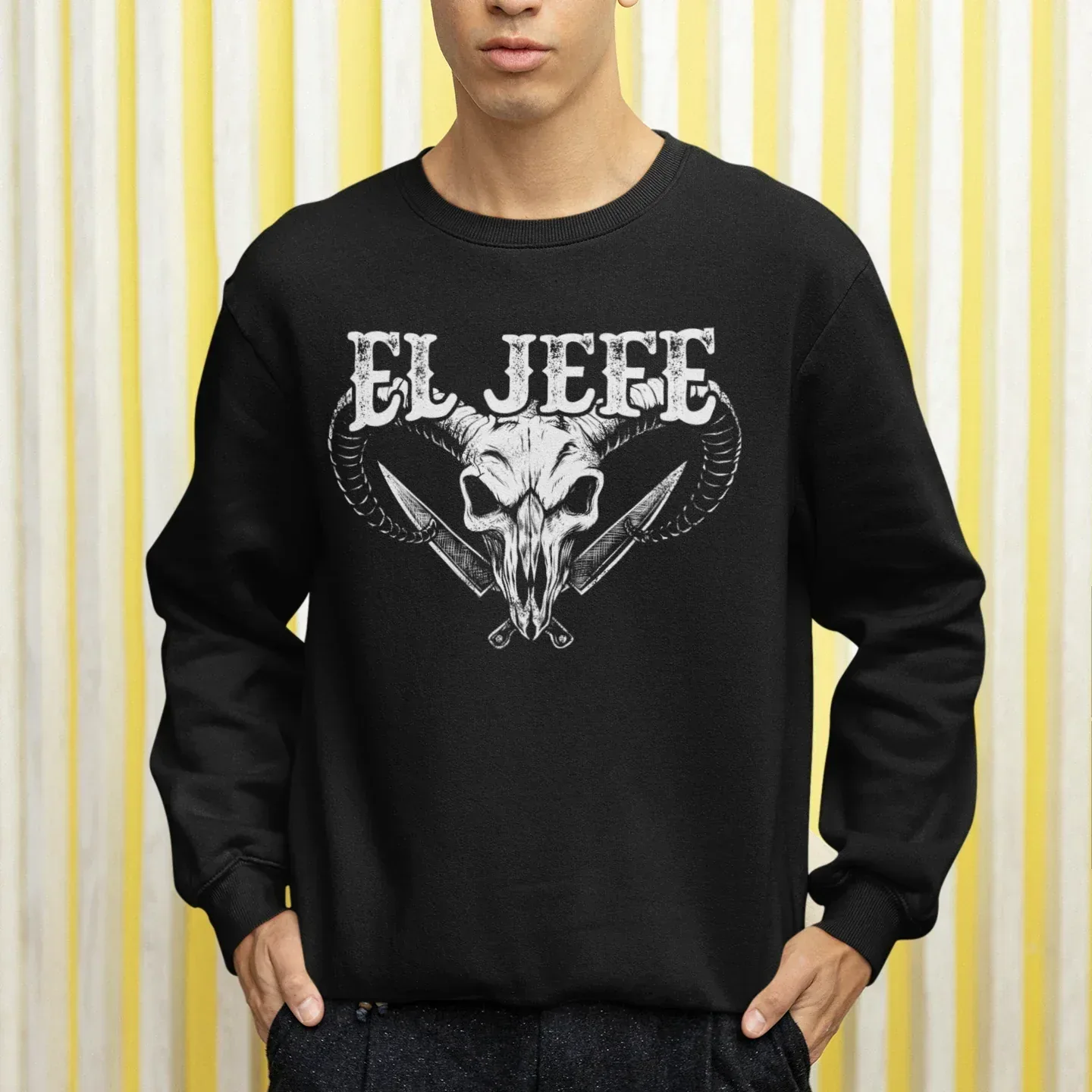 El Jefe Ram Unisex Sweatshirt - Odd Chef