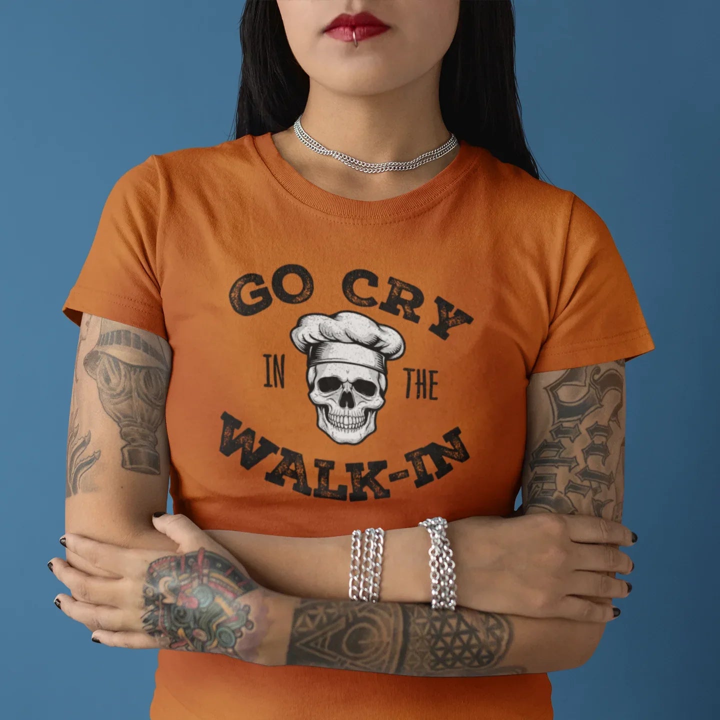 Go Cry In the Walk In Unisex Tee - Odd Chef