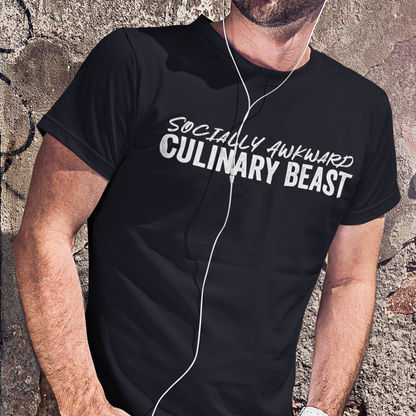 Socially Awkward Culinary Beast Unisex t-shirt
