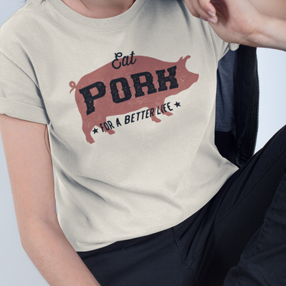 Eat Pork Women's Relaxed T-Shirt