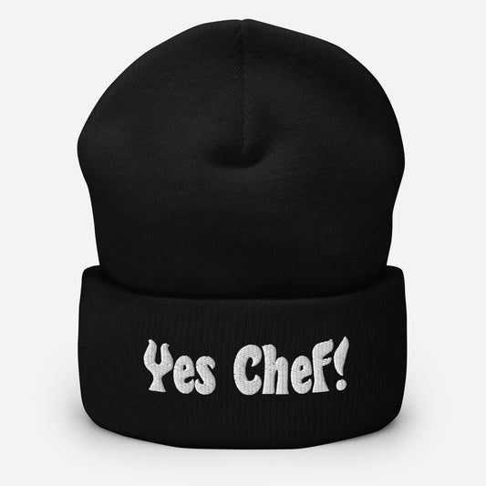 Yes Chef Cuffed Beanie Hat