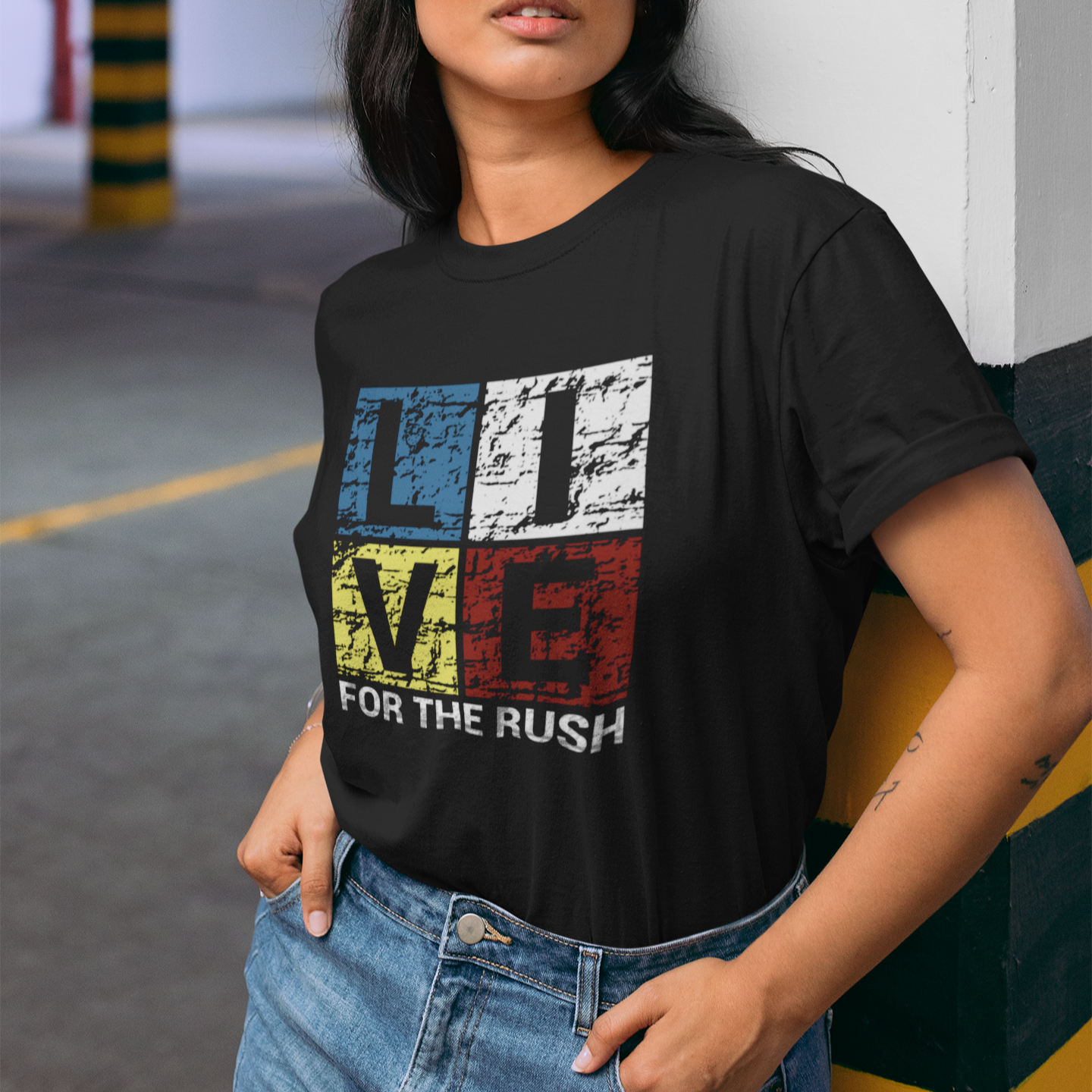 Live For The Rush Unisex t-shirt