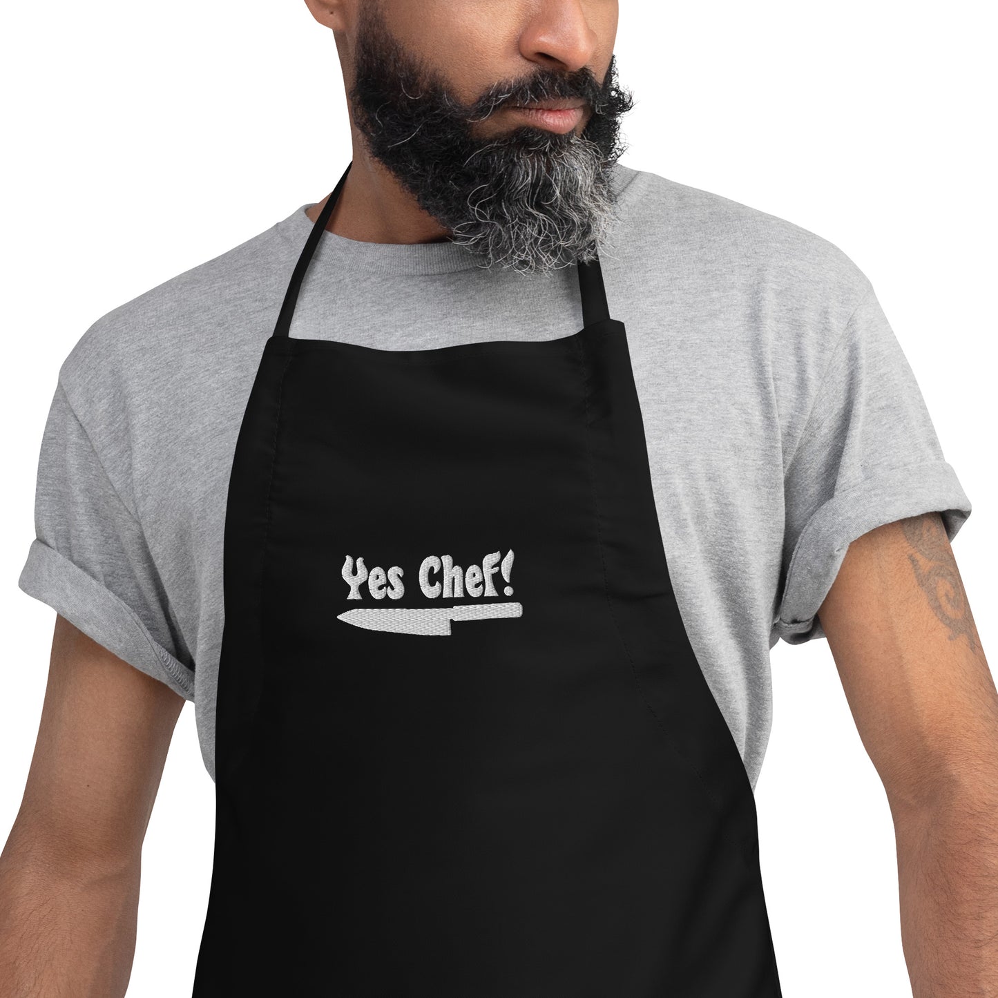 Yes Chef Embroidered Apron