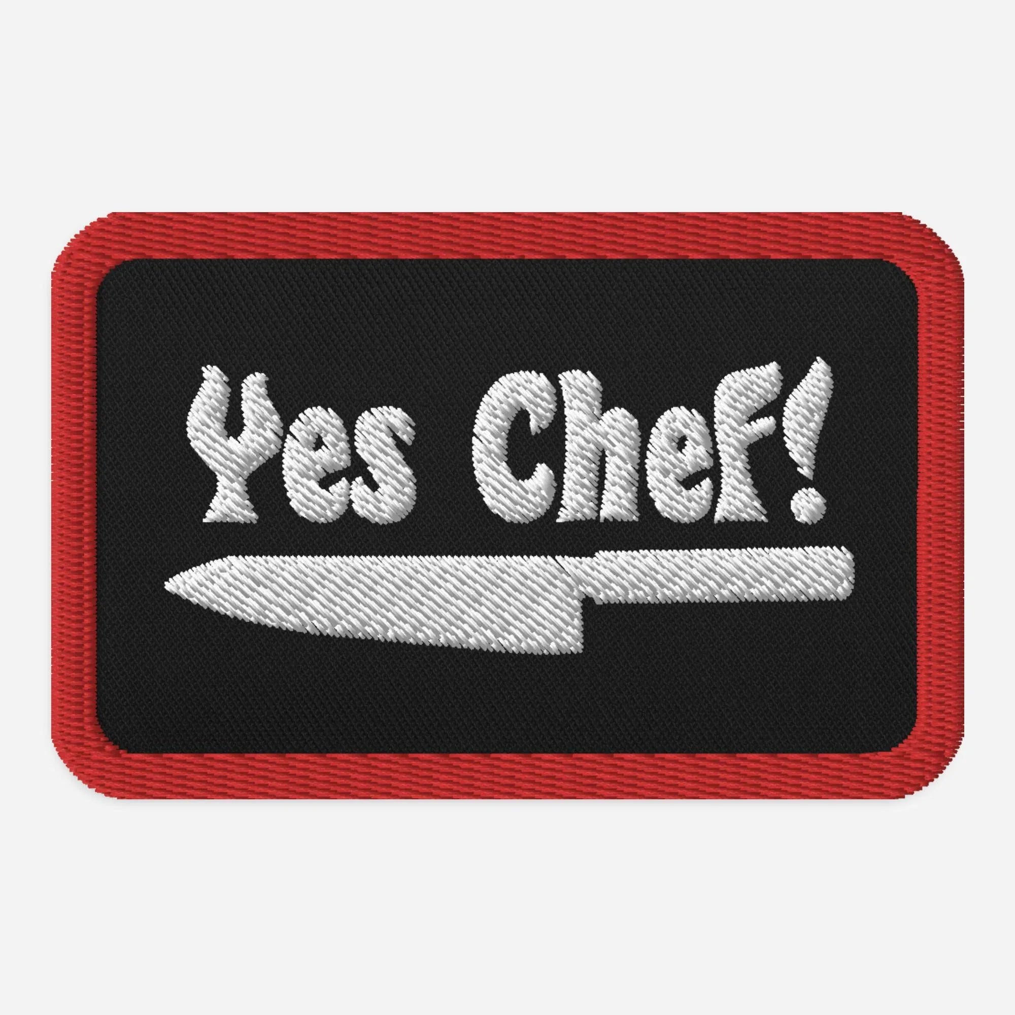 Yes Chef Embroidered patch - Odd Chef