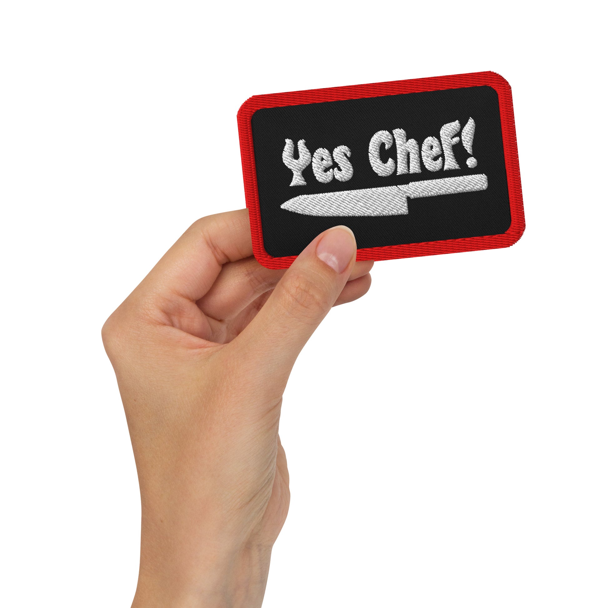 Yes Chef Embroidered patch