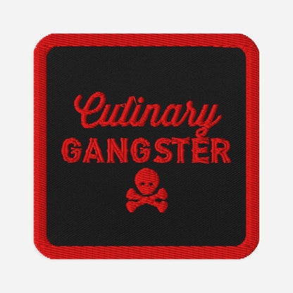 Culinary Gangster Embroidered patch