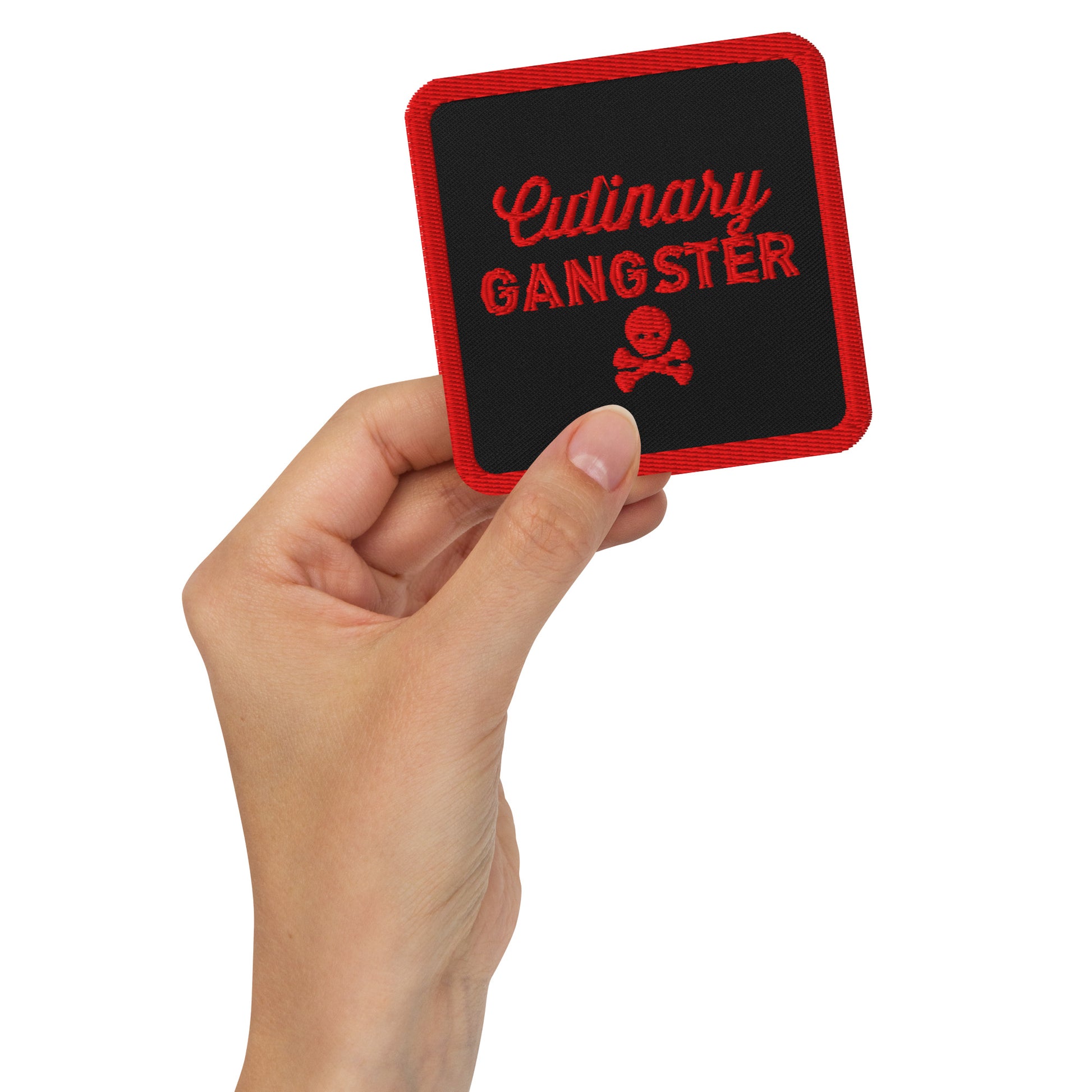 Culinary Gangster Embroidered patch