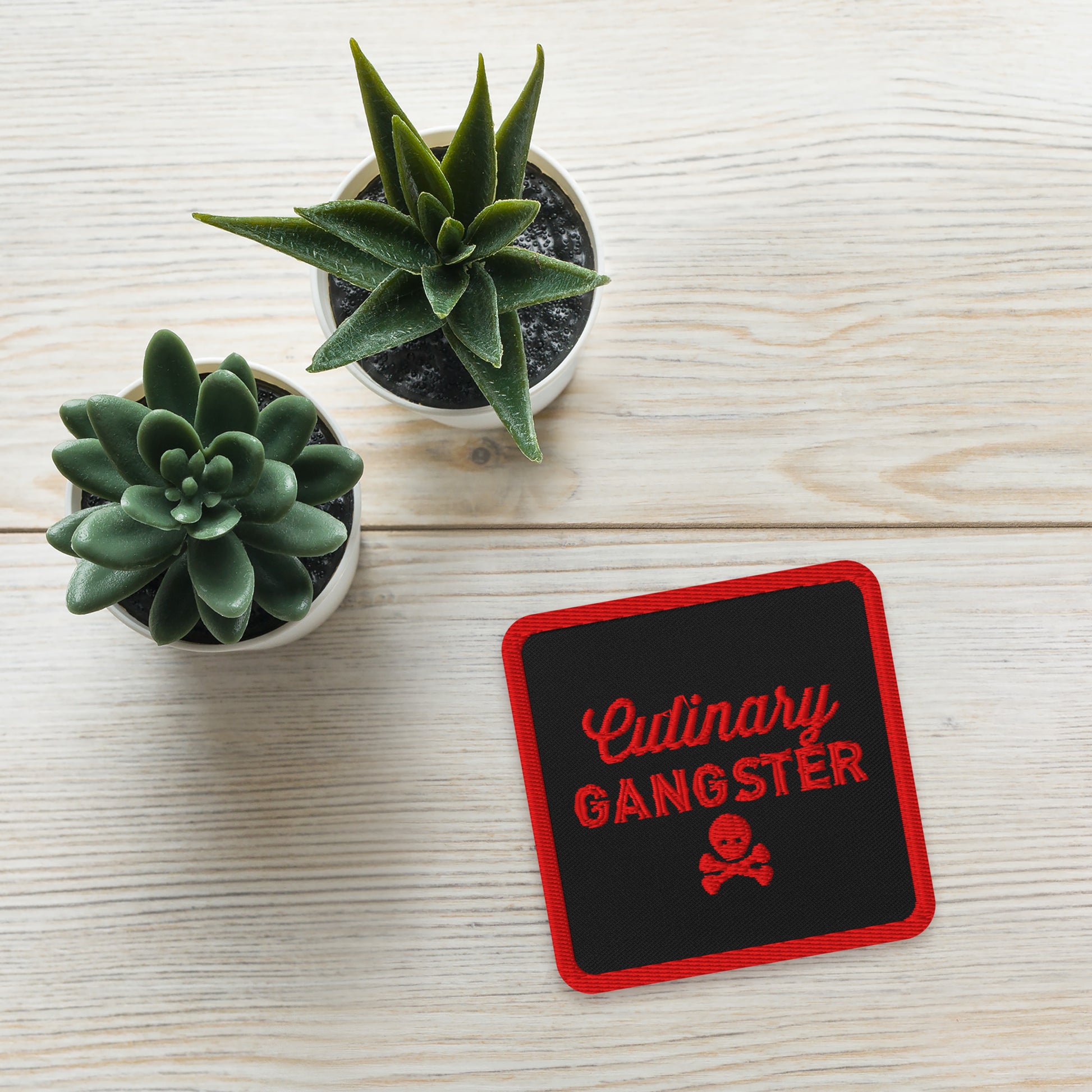 Culinary Gangster Embroidered patch