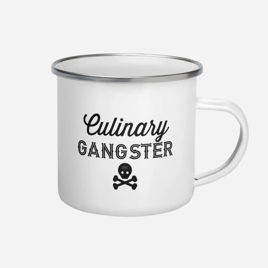 Culinary Gangster Enamel Mug