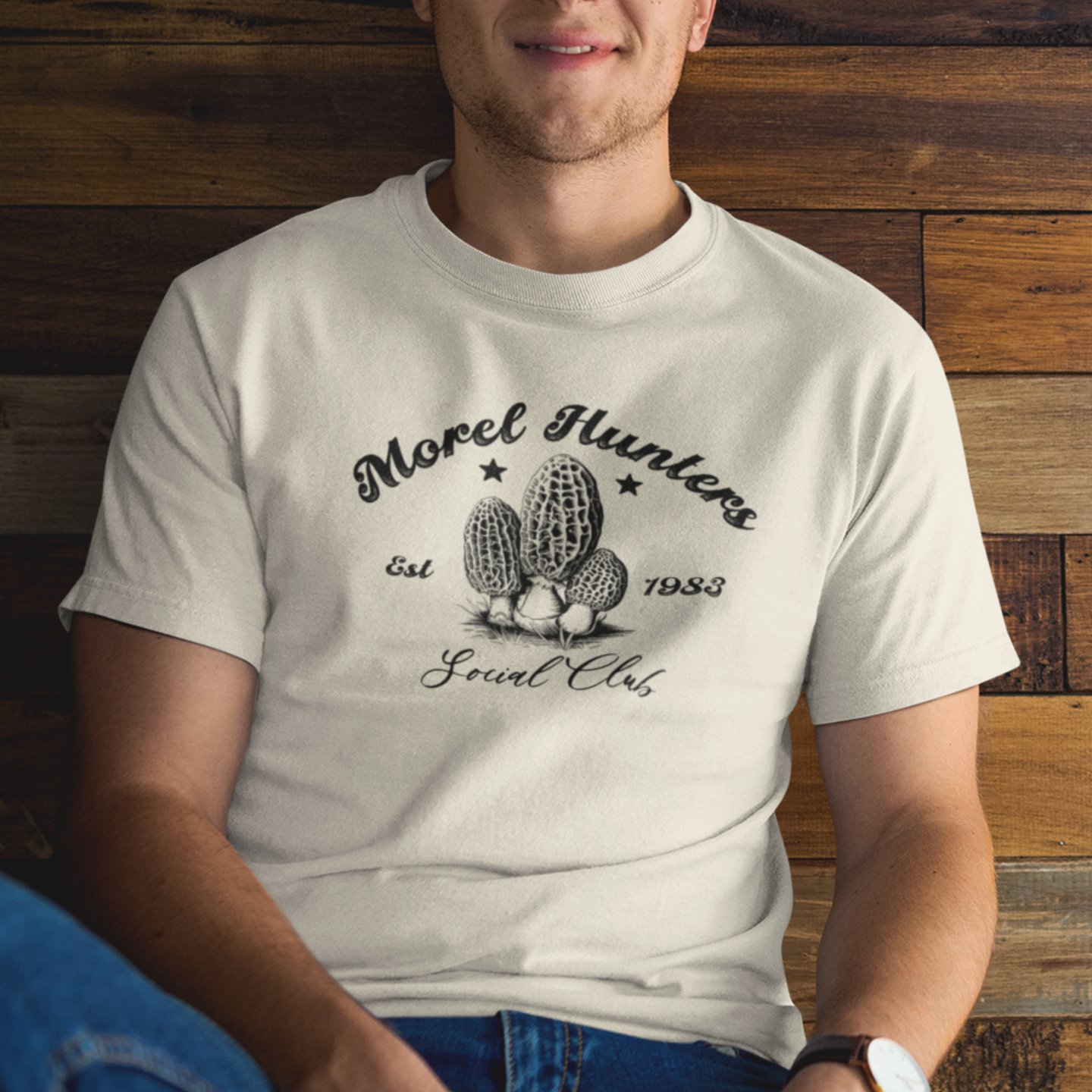 Morel Hunters Social Club Unisex t-shirt