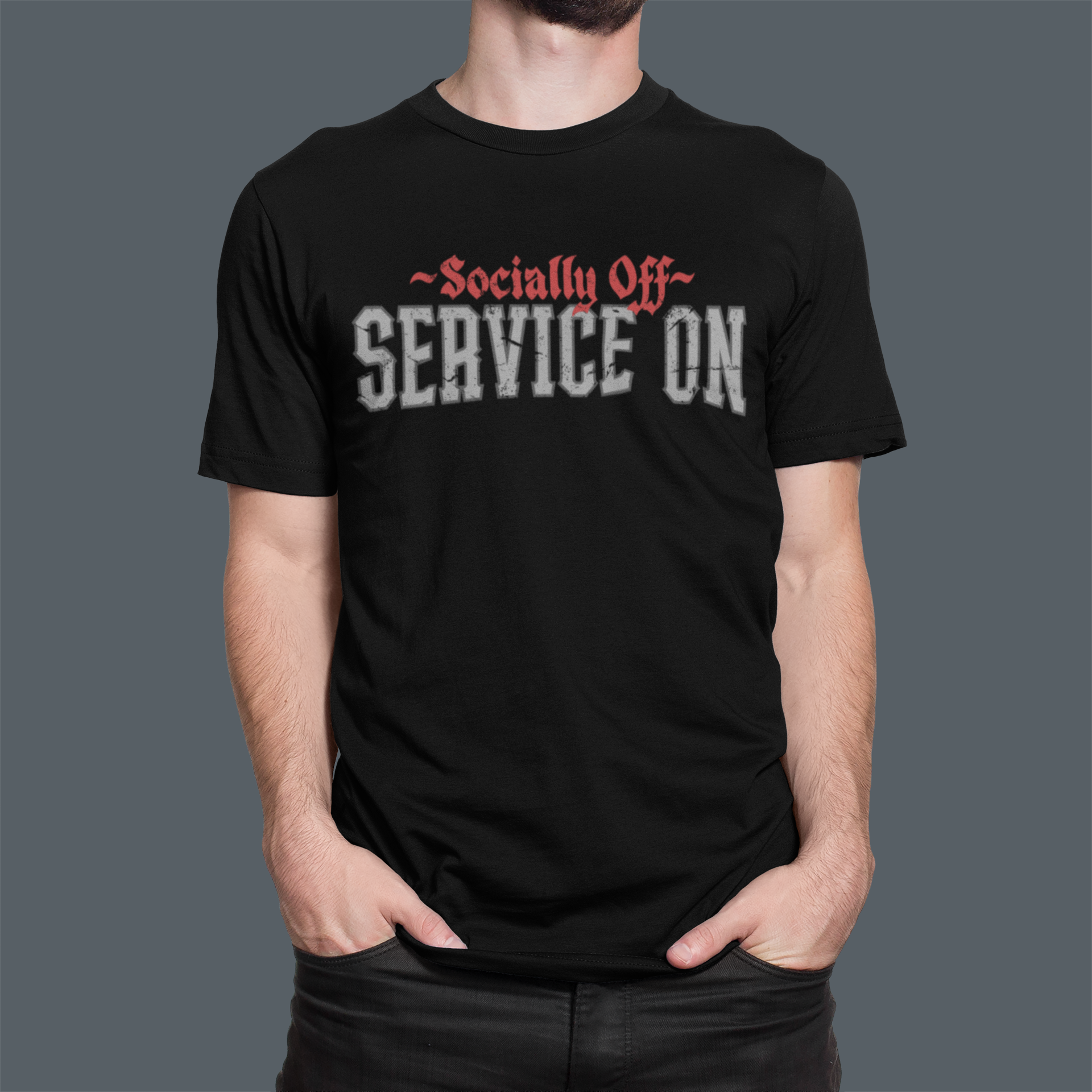 Socially Off Unisex Tee