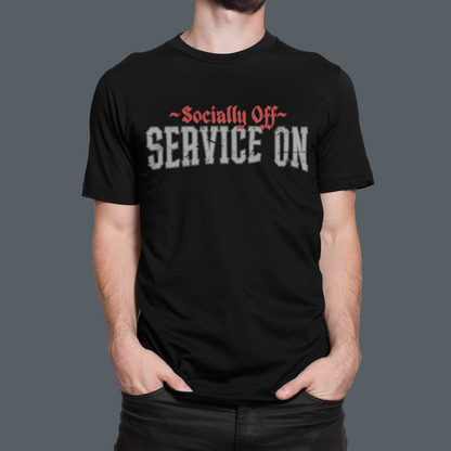 Socially Off Unisex Tee