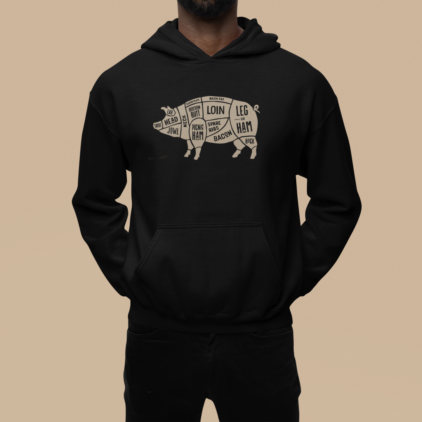 Pig Butcher Unisex Hoodie