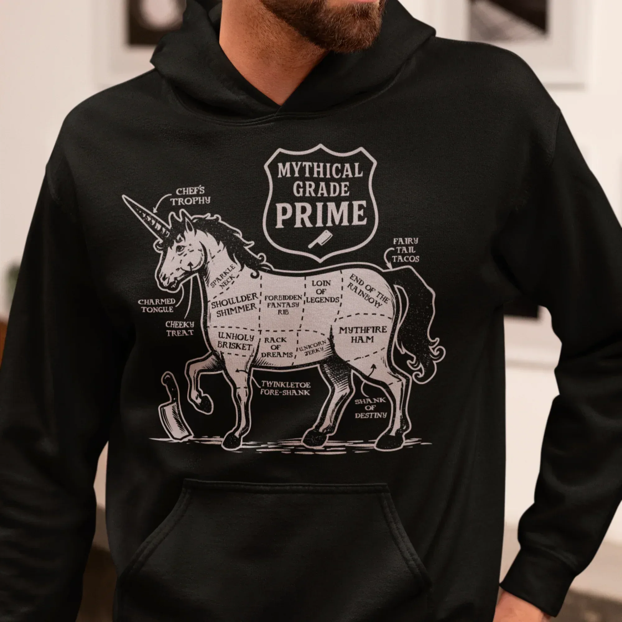 Unicorn Cuts Unisex Hoodie - Odd Chef