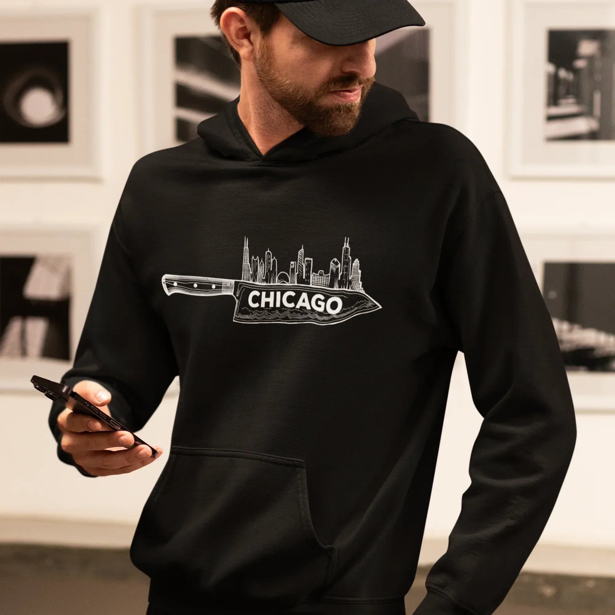 Chicago Knife Unisex Hoodie - Odd Chef