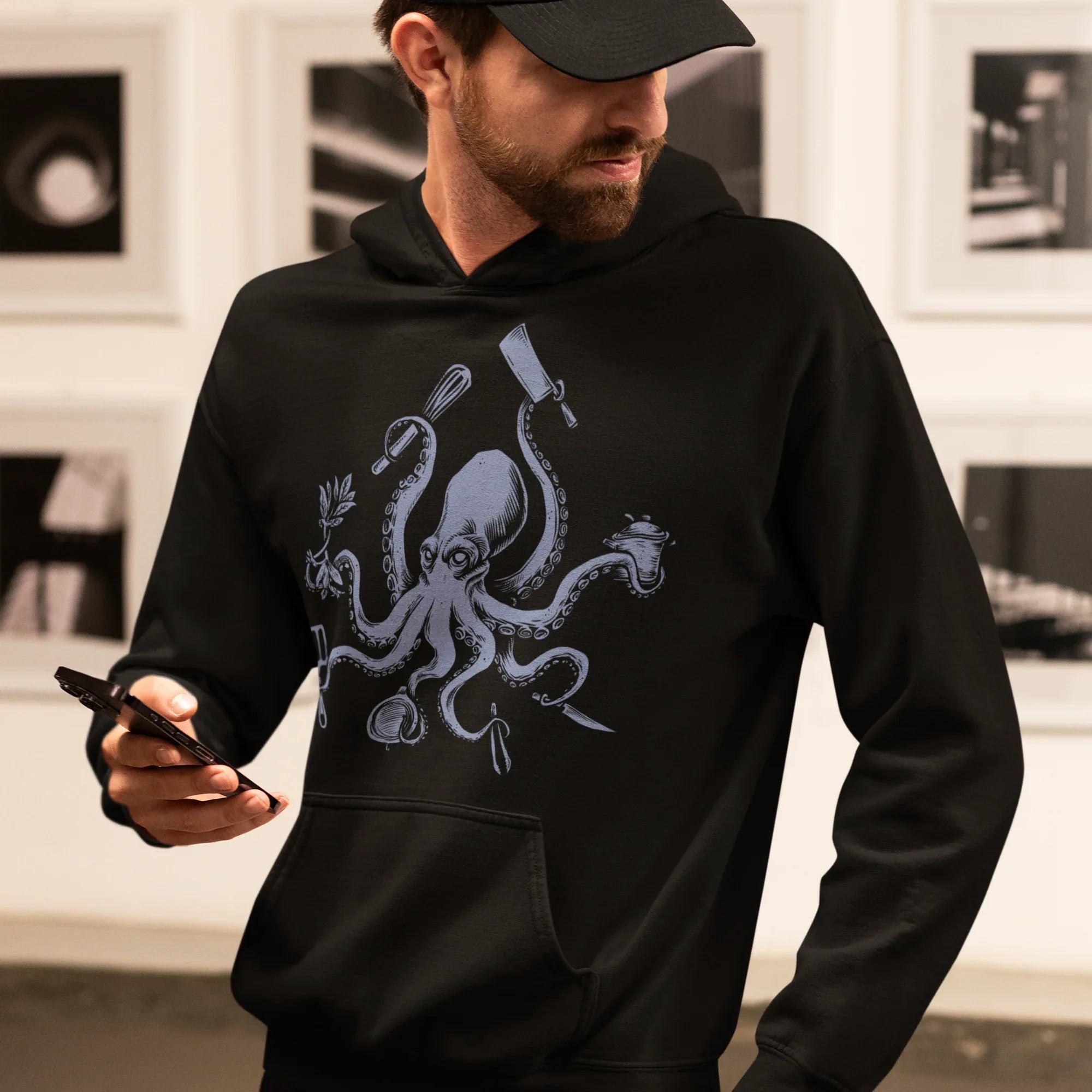 Octopus Chef Unisex Hoodie - Odd Chef