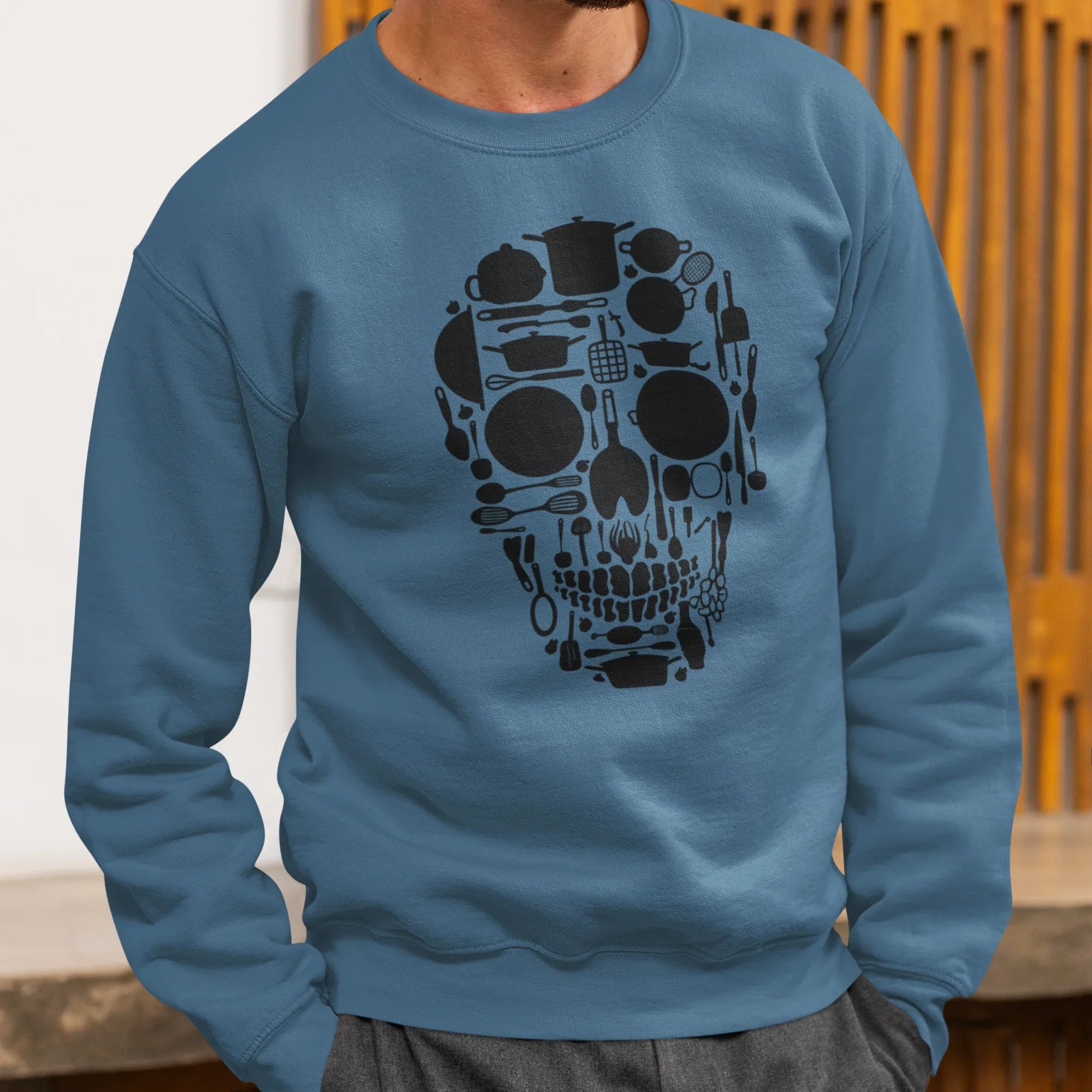 Skull Kitchen Unisex Sweatshirt - Odd Chef