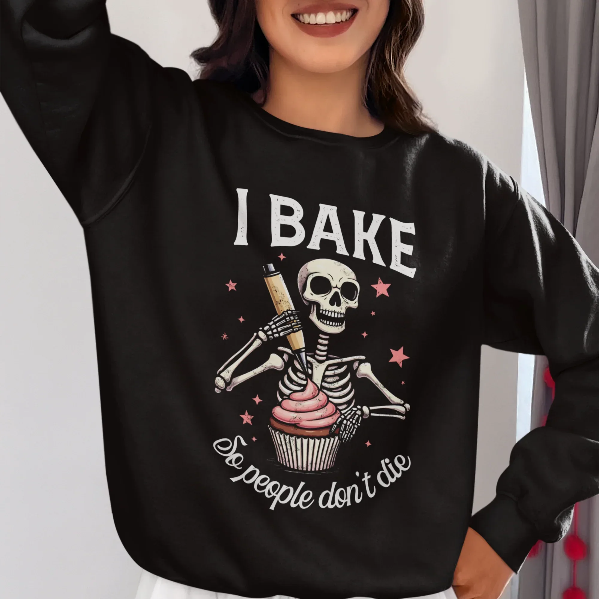 I Bake So People Don't Die Unisex Sweatshirt - Odd Chef