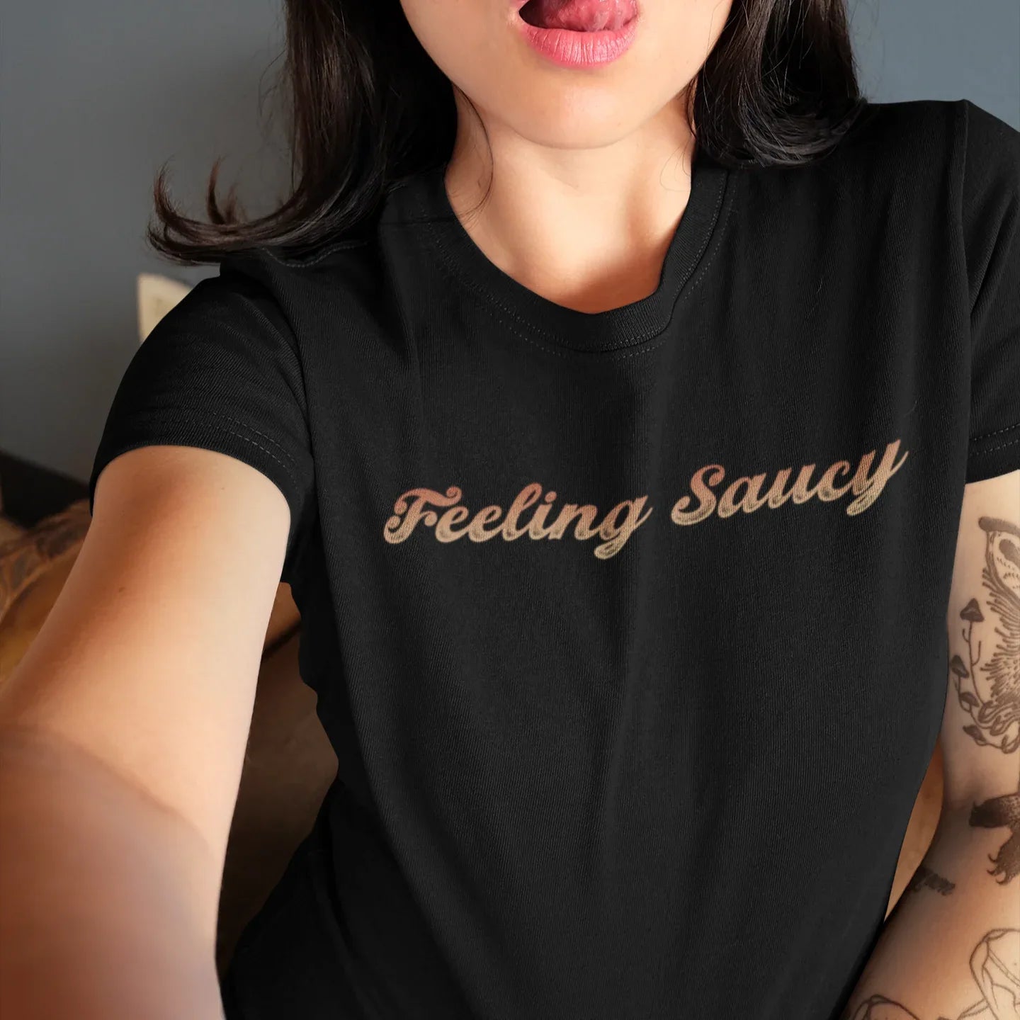 Feeling Saucy BBQ Unisex Tee - Odd Chef