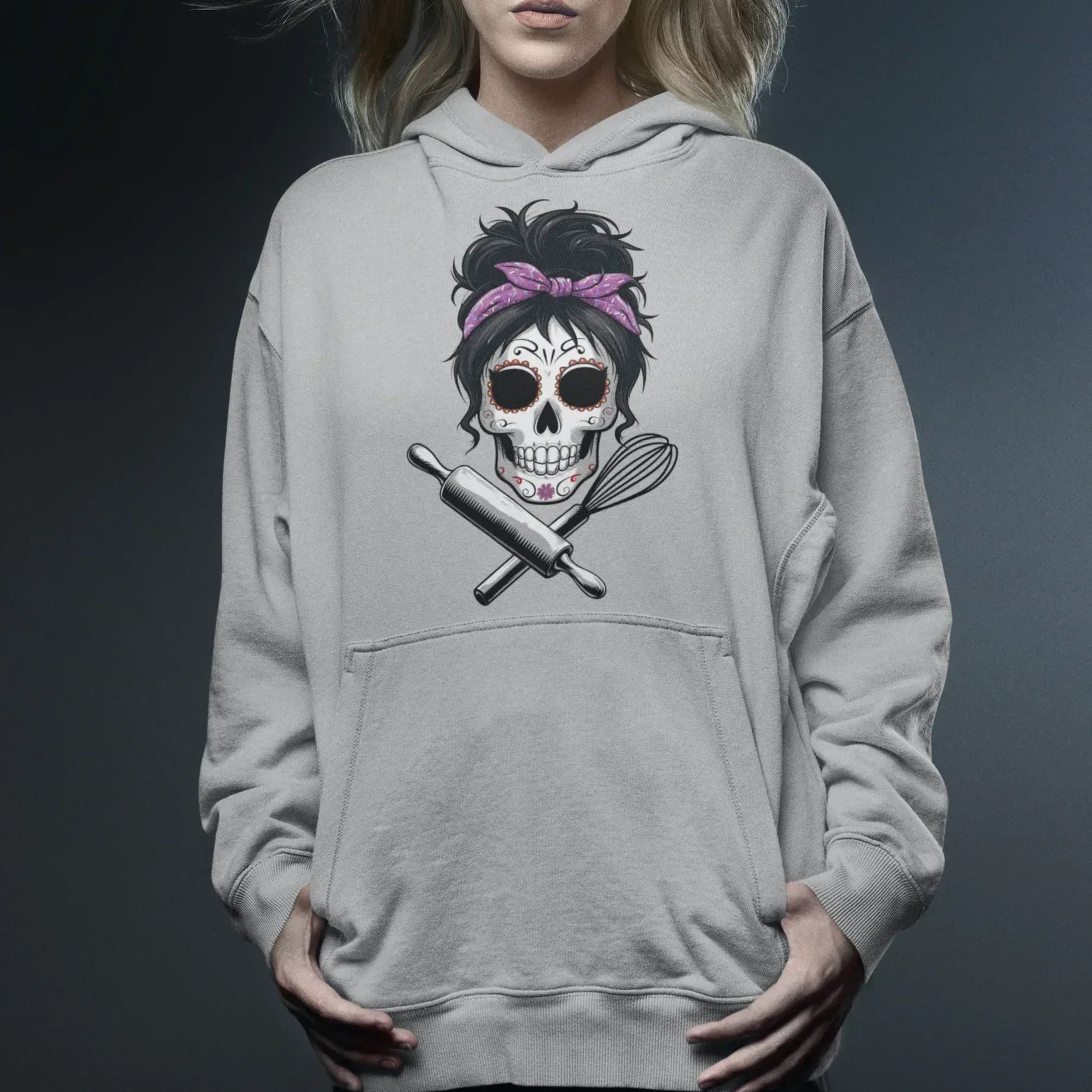Sugar Skull Baker Unisex Hoodie - Odd Chef