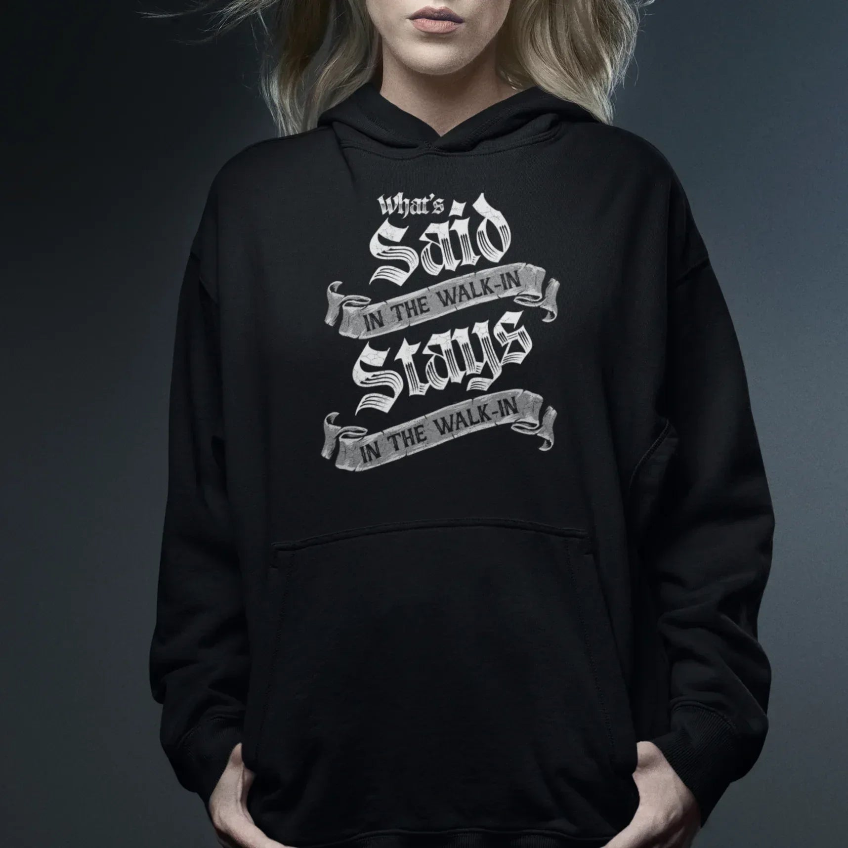 What's Said In The Walkin Unisex Hoodie - Odd Chef