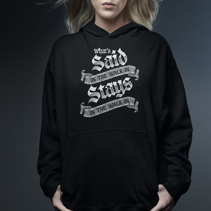 What's Said in the Walkin Unisex Hoodie