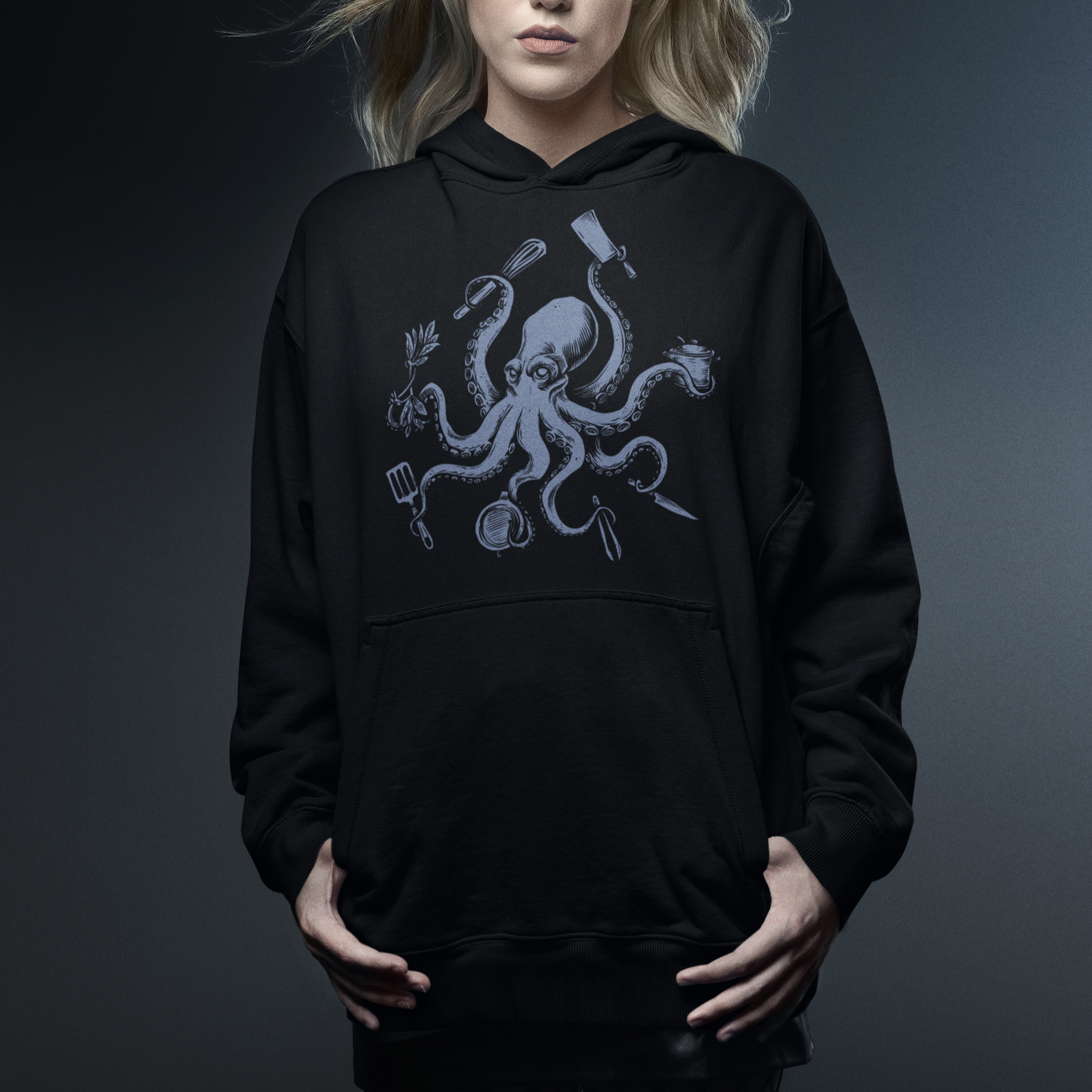 Octopus Chef Unisex Hoodie