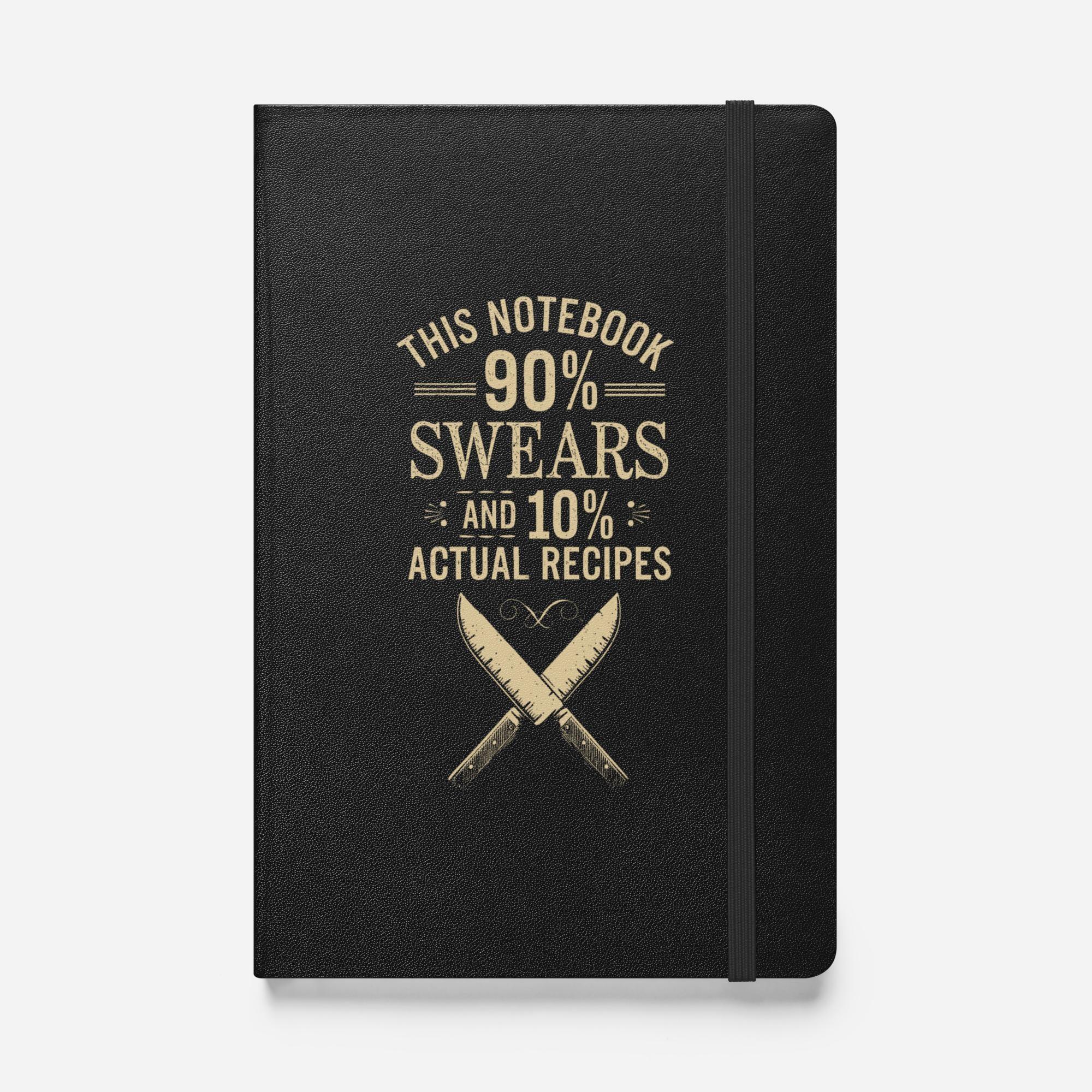 90% Swears Chef Bound Notebook - Odd Chef