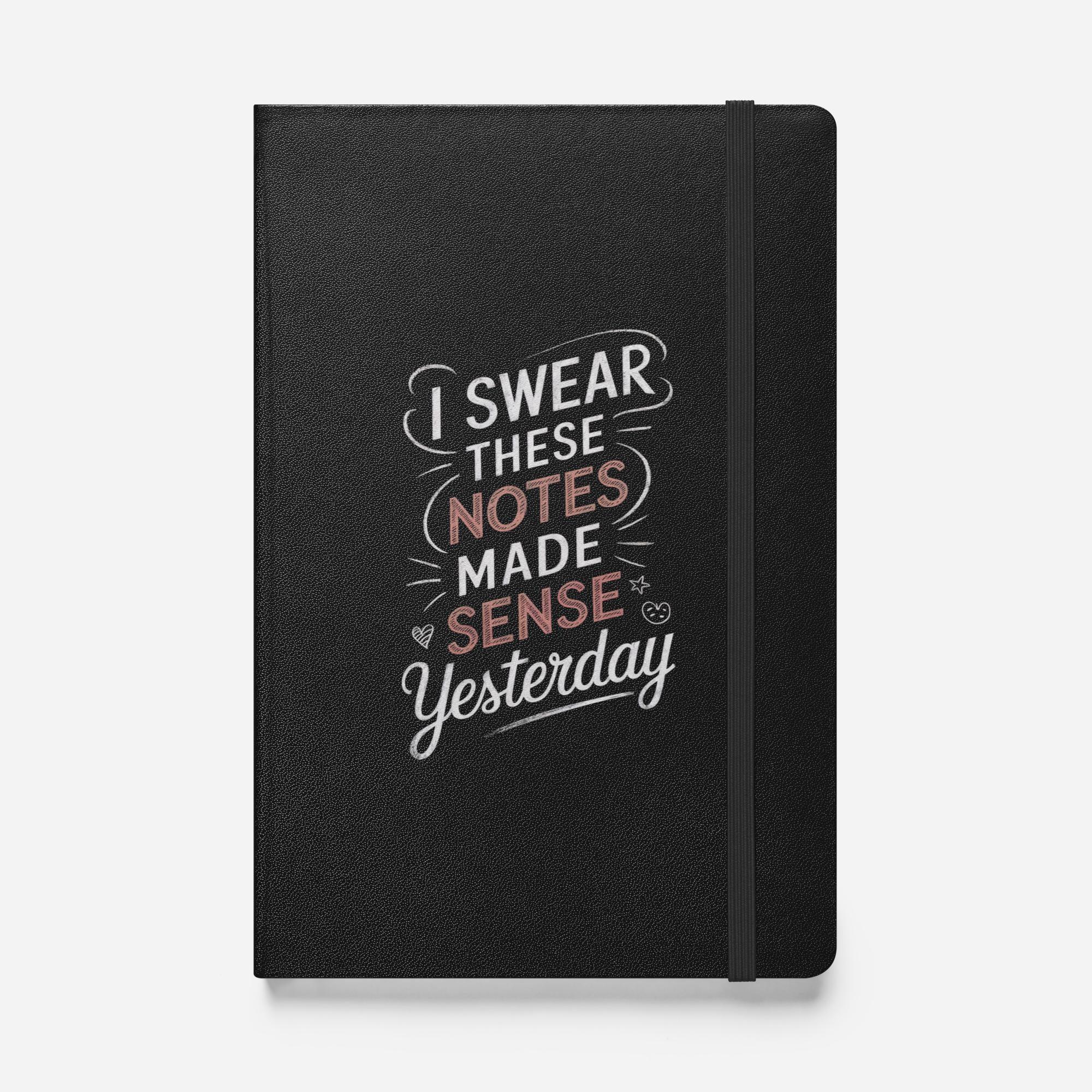 I Swear These Made Sense Yesterday Bound Notebook - Odd Chef